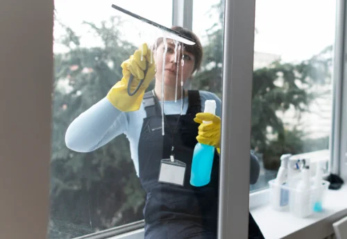 Nettoyage de vitres intérieures et extérieures à Pasly